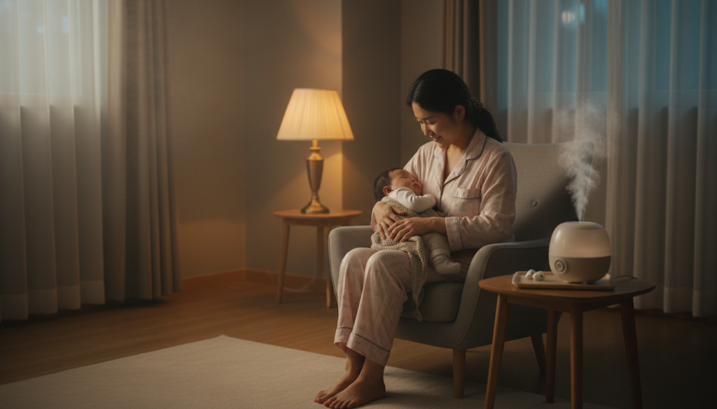 소아 이어폰 사용이 실내 공기가 건조할 때 필요할 때