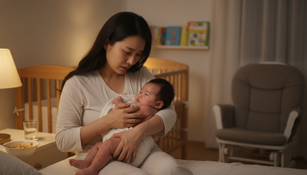 아기 두드러기가 갑자기 퍼질 때, 원인과 구분 기준은