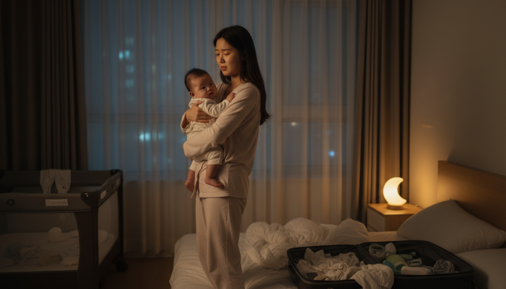 유아 수면 루틴이 여행 중 흔들릴 때 유아 수면 루틴이 여행 중 흔들릴 때