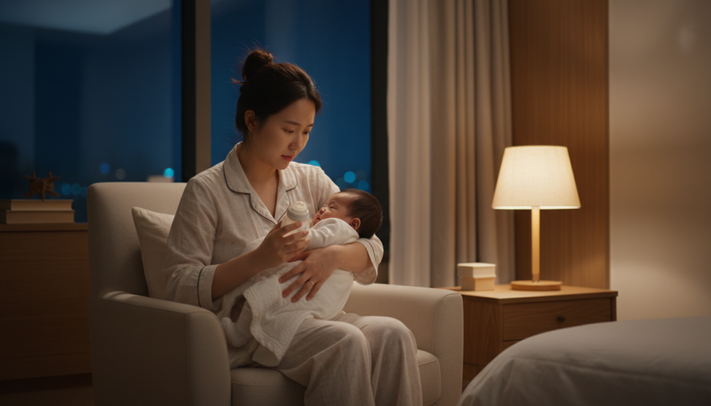 아기 우유 섭취량이 갑자기 줄어들 때