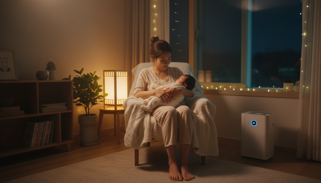 영유아 실내 공기질이 유난히 민감한 아이에게 필요할 때 영유아 실내 공기질이 유난히 민감한 아이에게 필요할 때