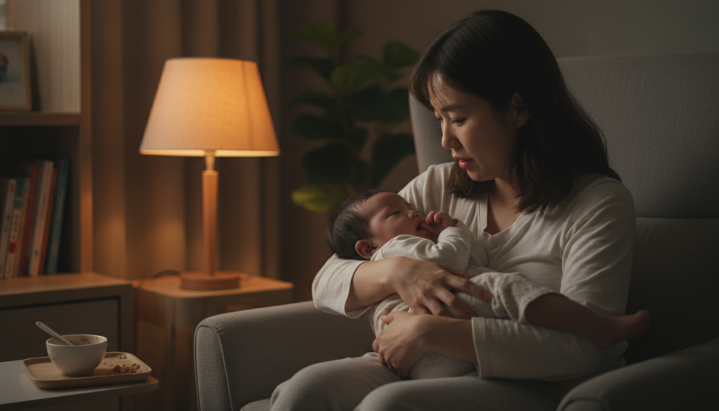 소아 이유식 단계가 새 음식을 거부할 때, 부모가 흔히 하는 오해는