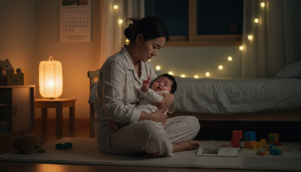 소아 잠들기 거부가 어린이집 등원 전 심해질 때, 정상 범위로 볼 수 있을까