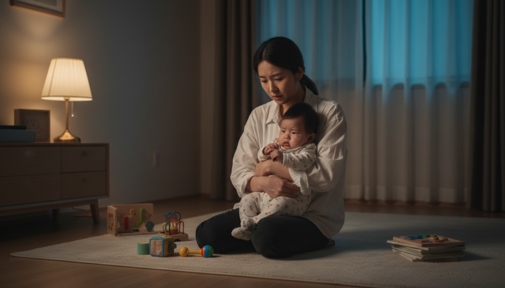 영유아 긴장이 특정 상황에서만 심해질 때, 연령별 차이는 무엇일까