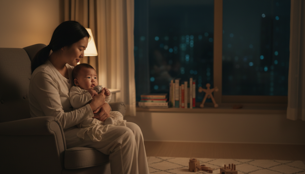 아기 집중력이 미디어 후 더 심해질 때, 환경 요인이 영향을 줄까