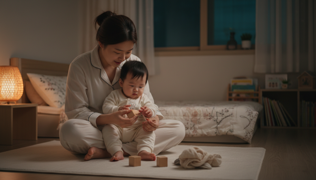 아기 손 사용이 작은 물건을 잘 못 잡을 때, 개인차로 볼 수 있는 기준은
