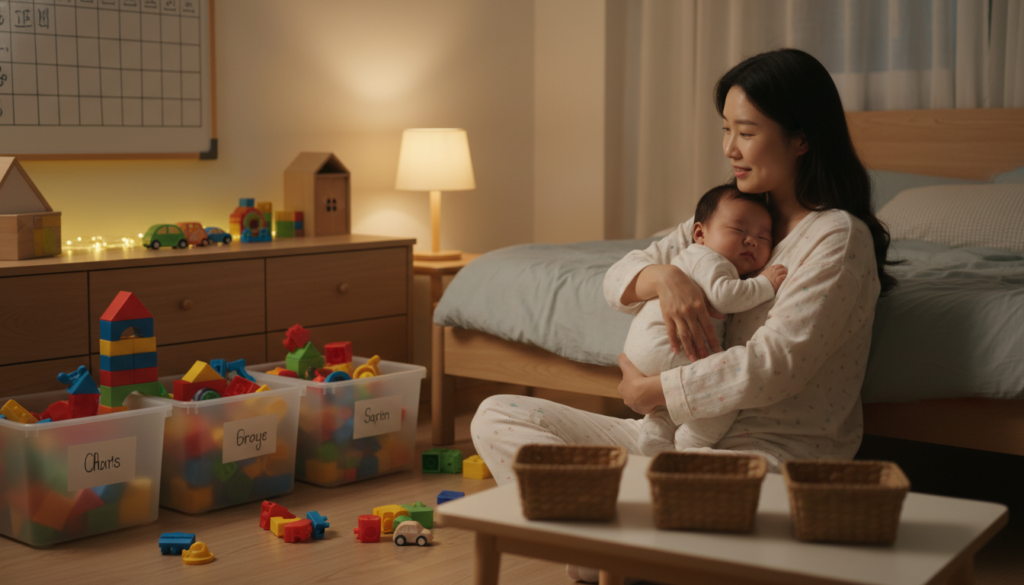 장난감 정리, 아이가 선택을 못할 때 규칙을 세우는 방법은