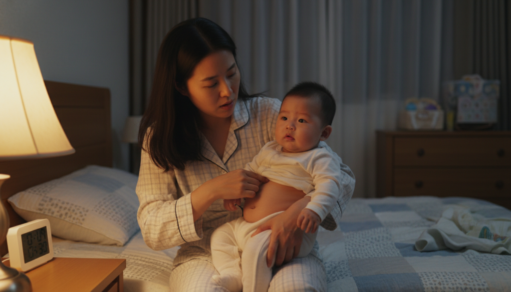 아기 복부 팽만이 1주 넘게 이어질 때, 집에서 관찰할 포인트는 아기 복부 팽만이 1주 넘게 이어질 때, 집에서 관찰할 포인트는