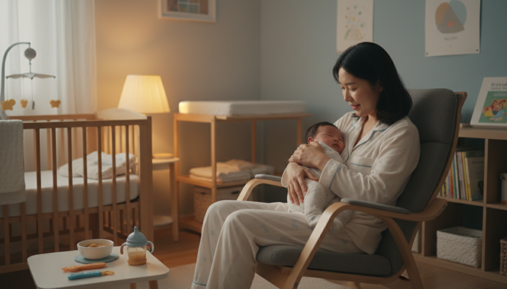 유아 식사 예절이 유아식 전환기에 나타날 때, 핵심 영양 포인트는