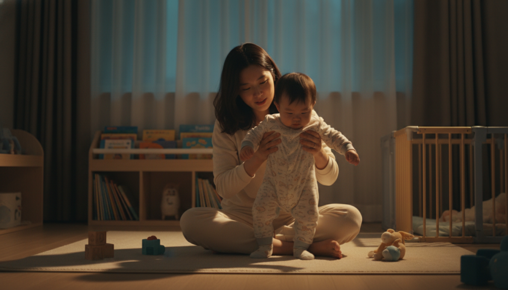 유아 균형 잡기가 밖에서는 잘 걷는데 집에서만 안 할 때, 정상 범위는 어느 정도일까