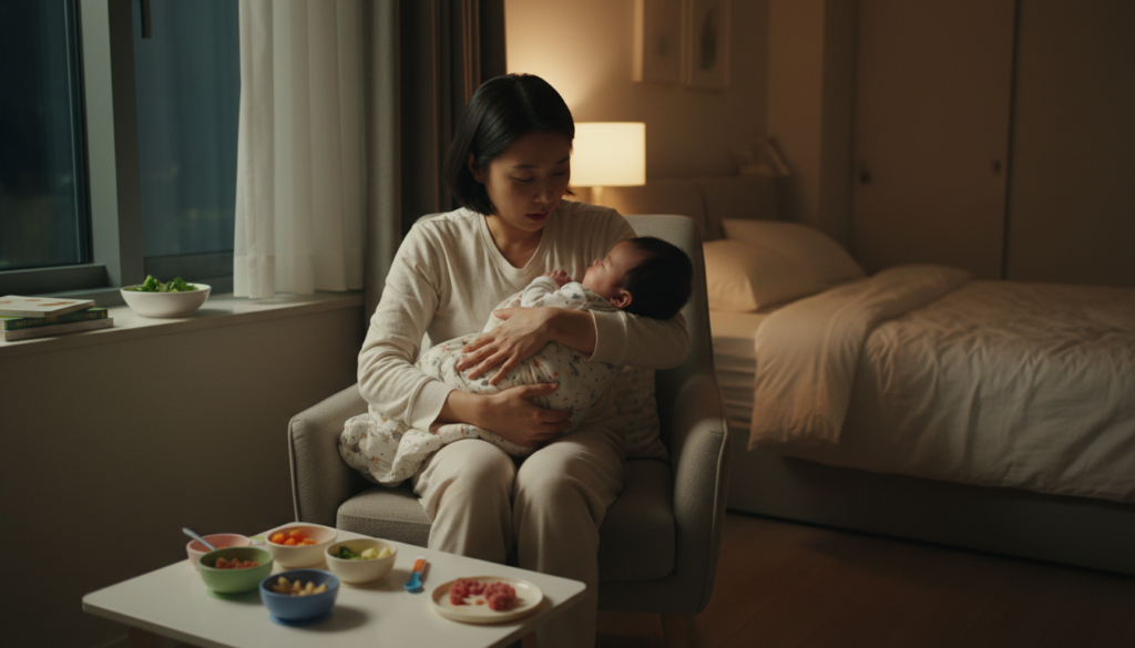 아기 고기 거부가 채소를 계속 거부할 때, 식단 구성 기준은