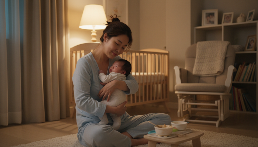 아기 소식이 식사 시간이 길어질 때, 부모가 흔히 하는 오해는