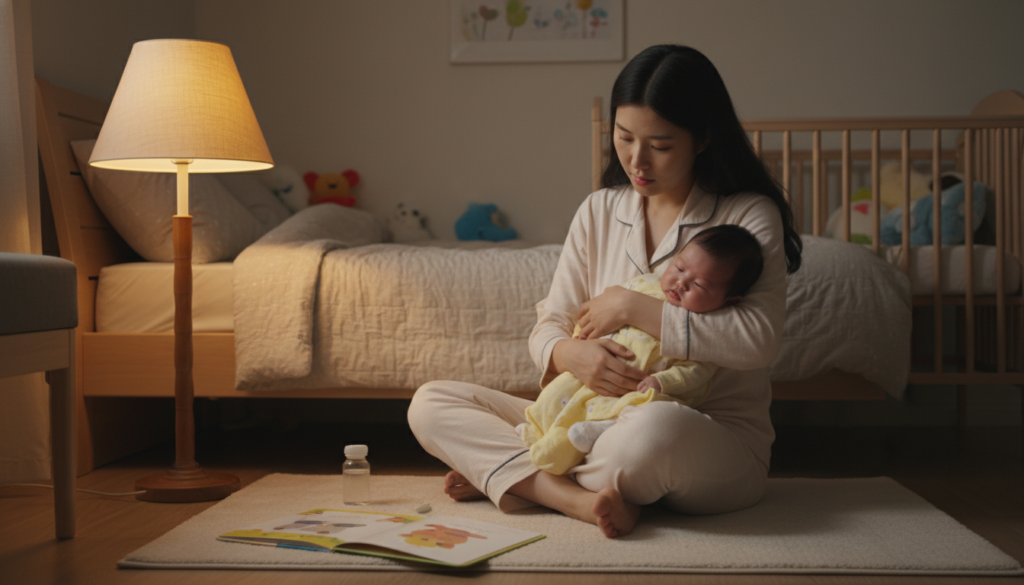 아기 설사가 밤에 더 심해질 때, 집에서 할 수 있는 관리 기준은 아기 설사가 밤에 더 심해질 때, 집에서 할 수 있는 관리 기준은